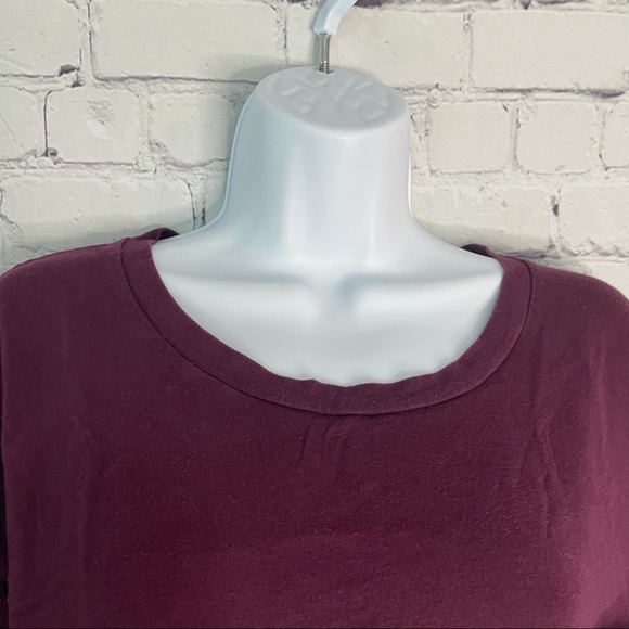 Victoria's Secret PINK Plum Campus Tee Large - Picture 6 of 9